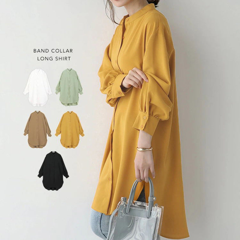 Women’s Loose Long-Sleeve Shirt