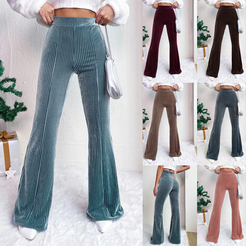 Women’s Casual Flared Long Pants