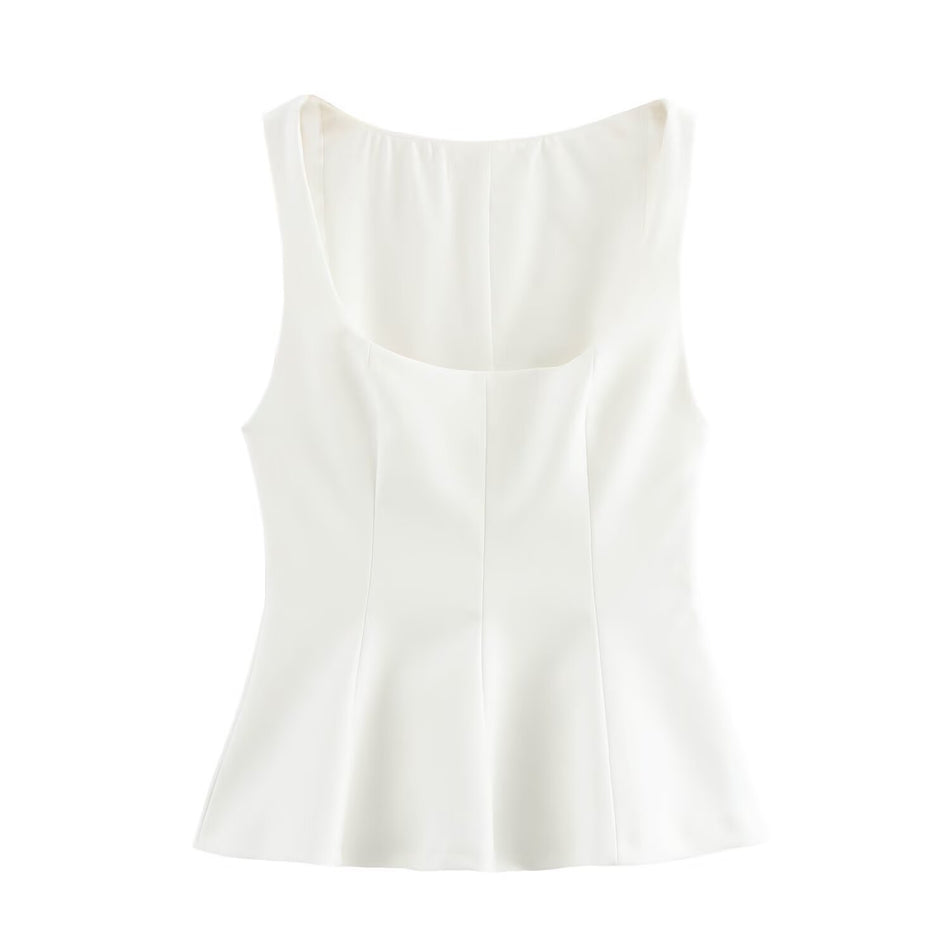 Spring Women’s European Style 2-Piece Set – Fashionable Short Skirt & Top