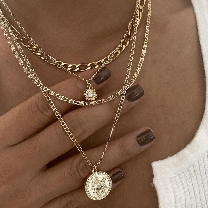 Long Pendant Necklace Women’s Light Luxury Jewelry