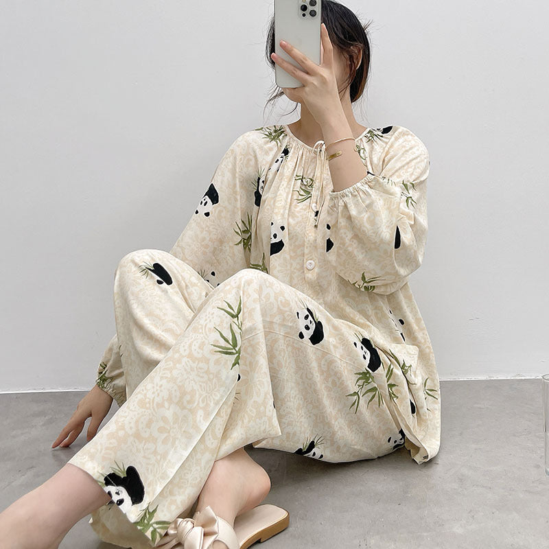 Women’s Cotton-Silk Pajama Set