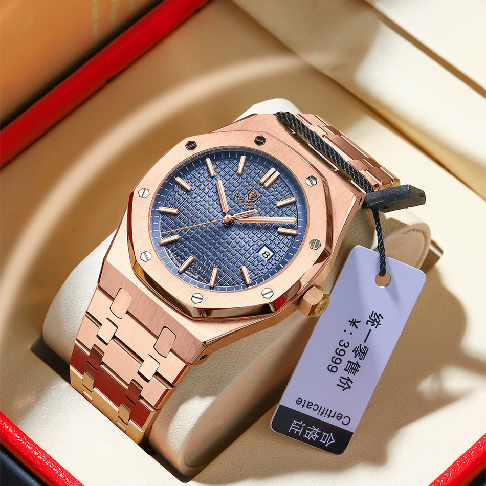Watches for Men 2025 | Swiss Waterproof Quartz