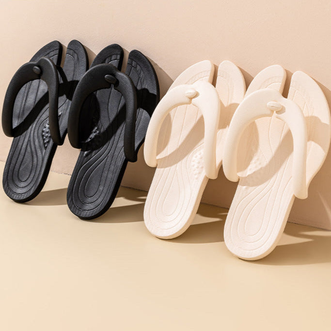 Jielia Folding Flip-Flops Women’s Travel Slippers – Summer 2025