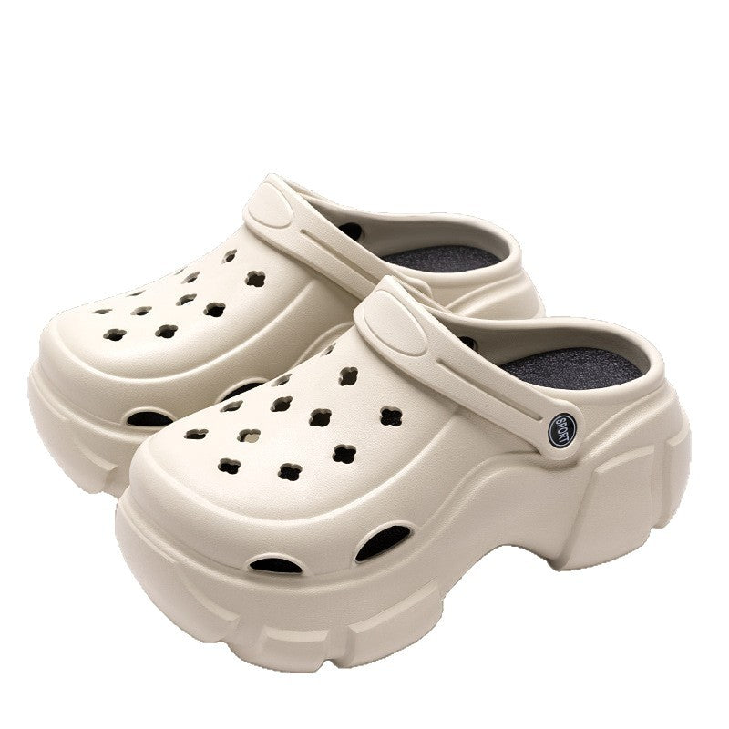Women’s EVA Hole Sandals Thick Sole Height Boost