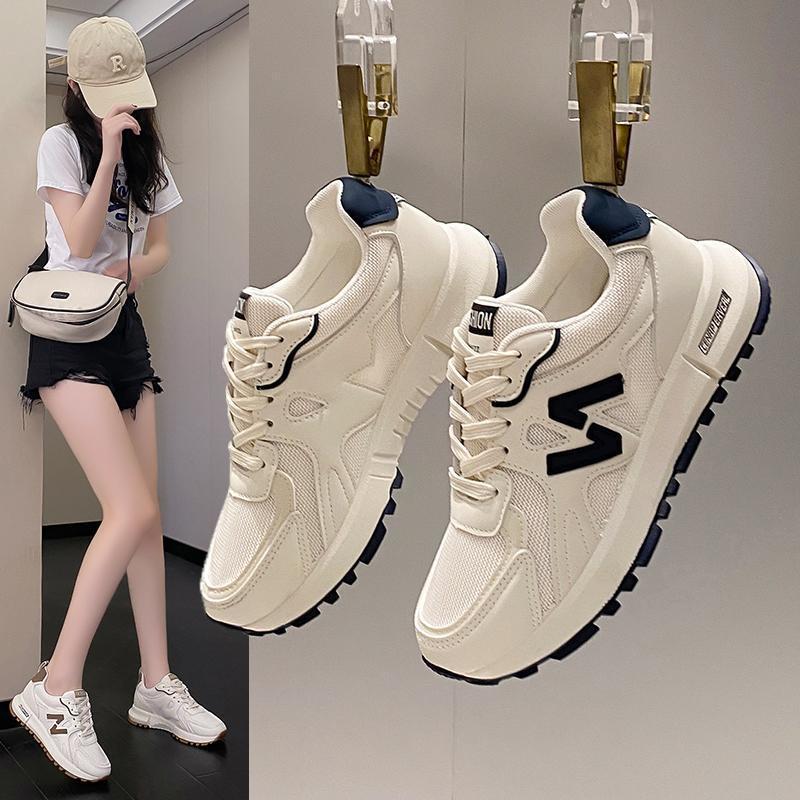 Breathable Thick-Soled Women’s Casual Dad Sneakers