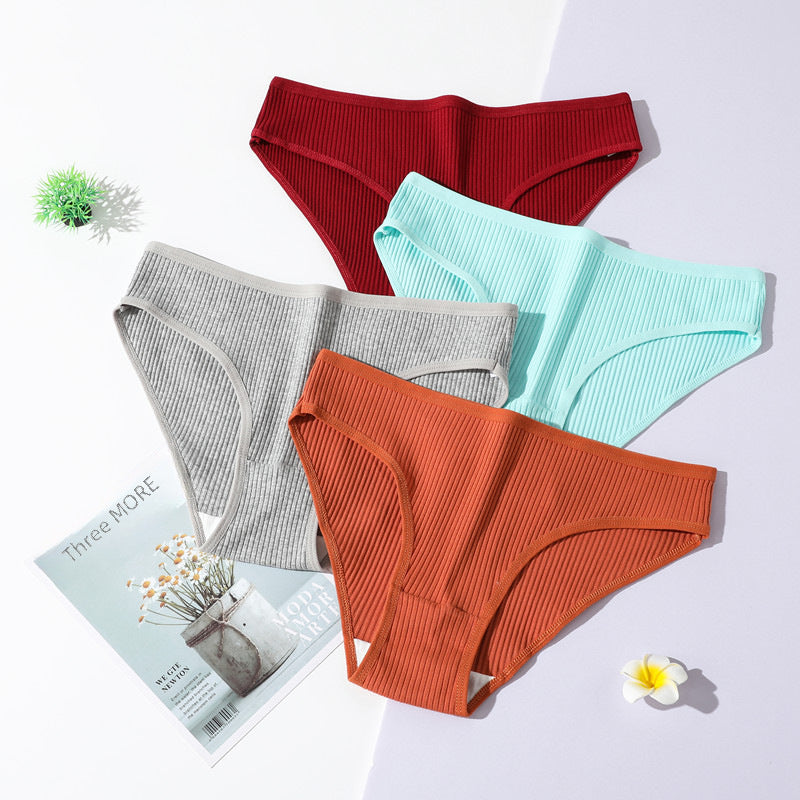 New Cotton Threaded Women’s Briefs