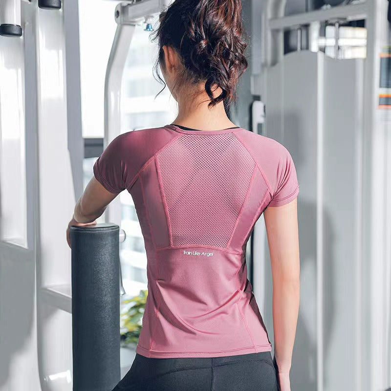 Slim-Fit Quick-Dry Yoga T-shirt
