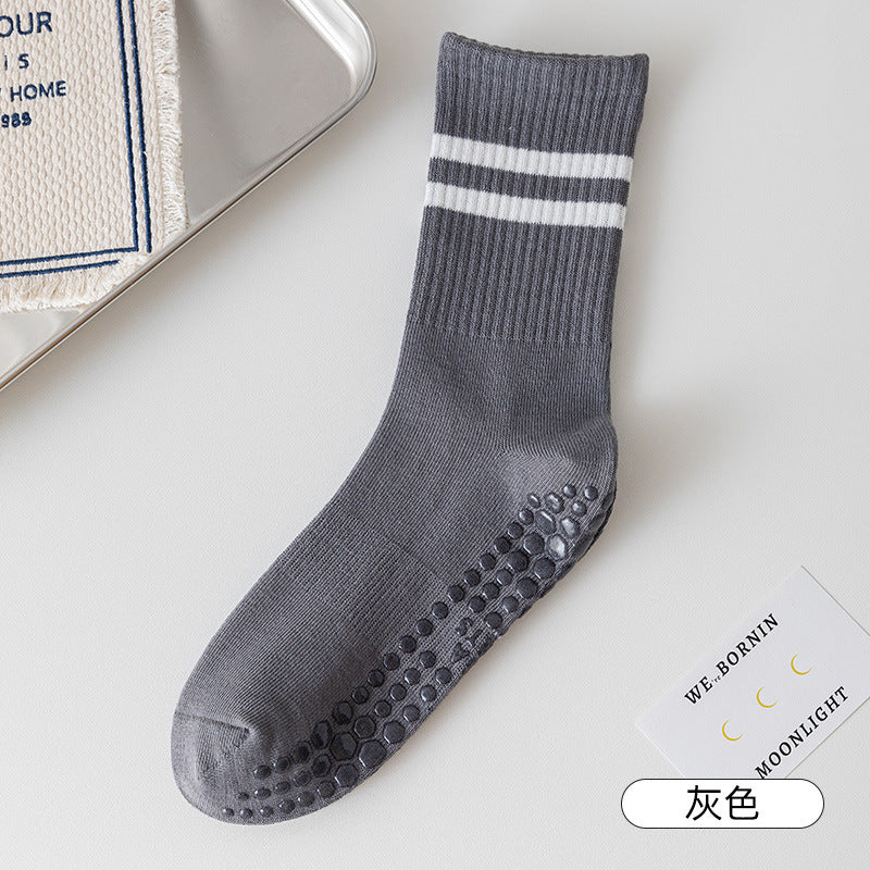 Women's Yoga Socks – Non-Slip Silicone Grip (Pack of 4 )
