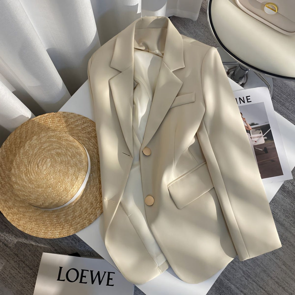 Chanel Style Casual Loose Small Suit Jacket for Women