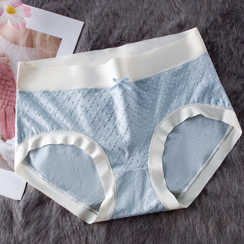 Japanese Style Women's Mid-Waist Cotton  Underwear (Pack of 2 )