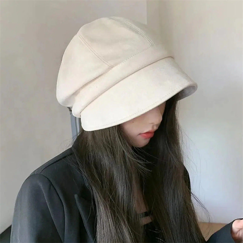 Women’s Suede Pile Beret