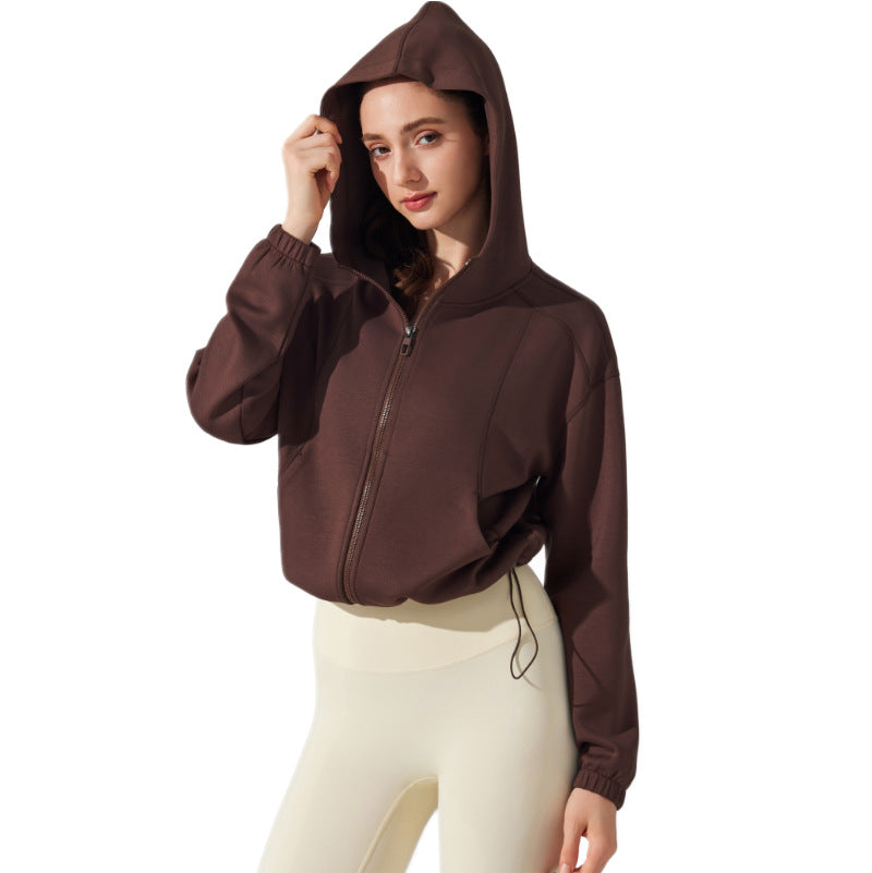 Women’s Hooded Zipper Cardigan
