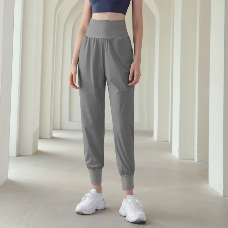 High-Waist Double-Layer Yoga Pants