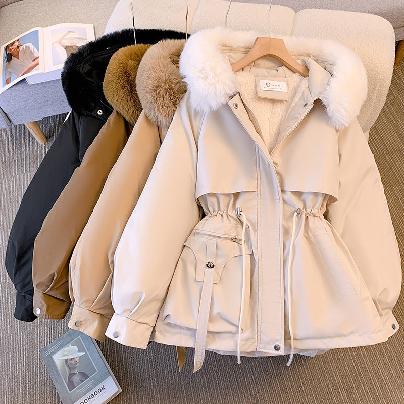 Women’s Mid-Length Parker Cotton Jacket