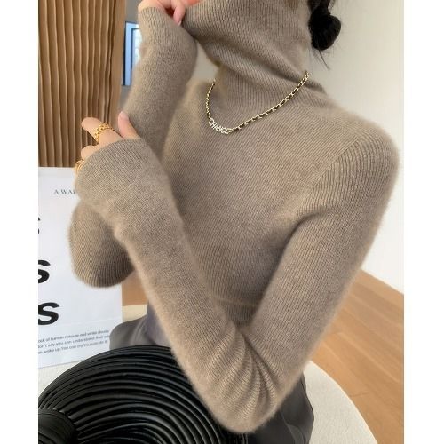 Women’s Turtleneck Slim-Fit Thickened Sweater 2025