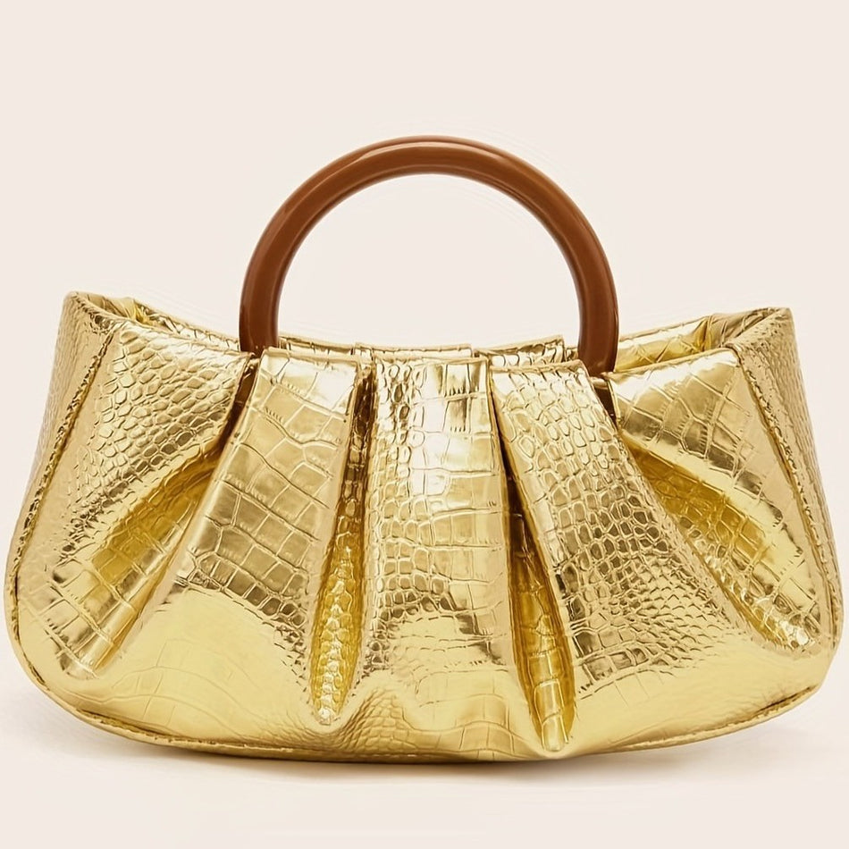 Crocodile-Pattern  Bag
