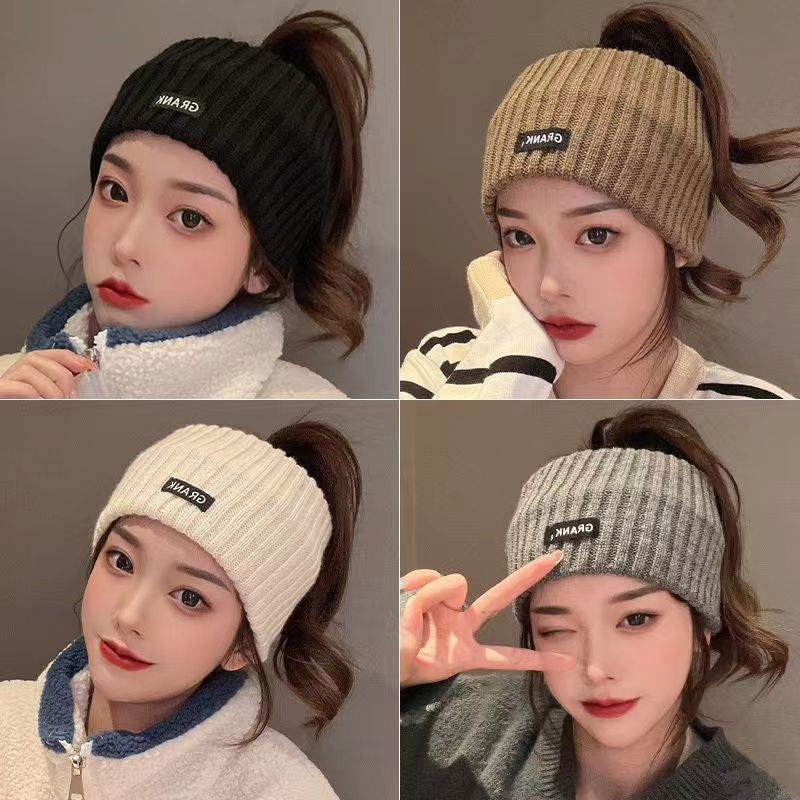 Autumn Winter Sports Face Wash Ear Protector Headband Womens