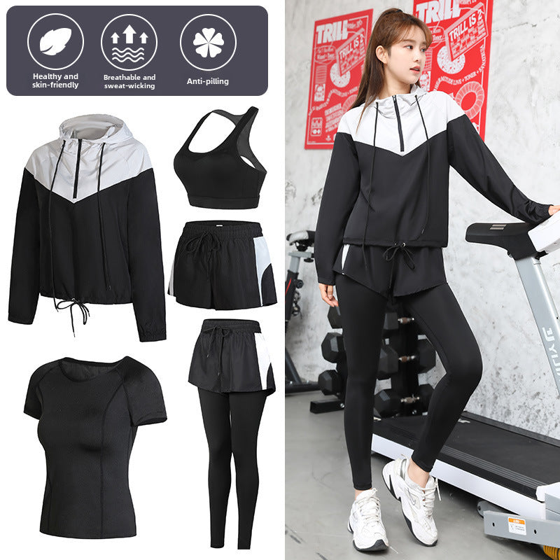 Quick-Dry Running Fitness Sports Suit Women