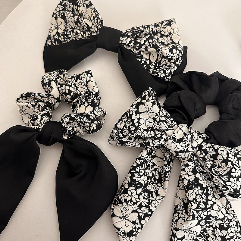 Simple Elegant Bow Ribbon Hair Rope