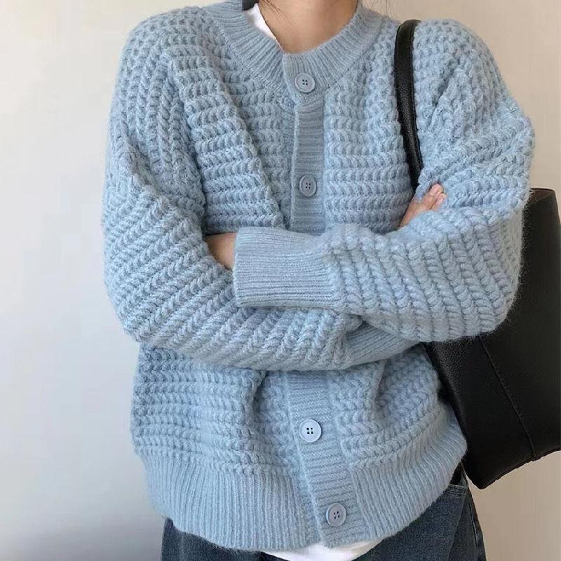 Korean Pineapple Pattern Sweater