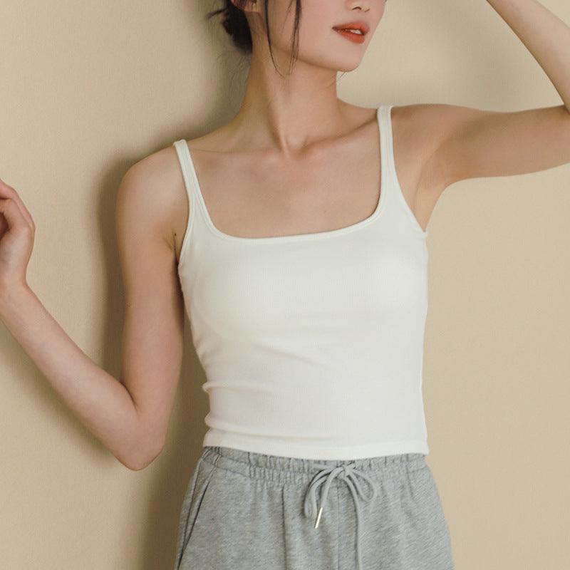 Summer One-Piece Camisole with Bra – Light, Comfy & Chic