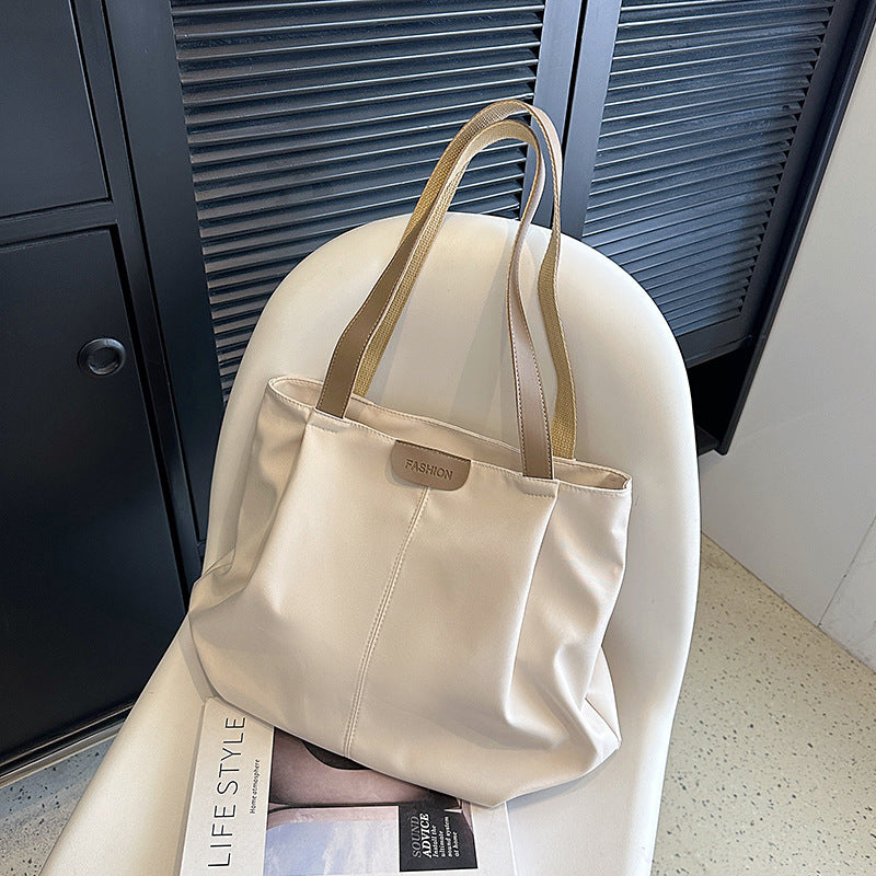 Lazy Canvas Shoulder Tote – Niche Commuter Bag