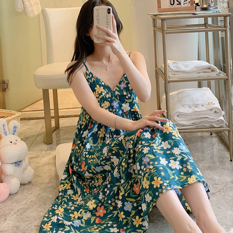 Women's Cotton Silk Sling dress – Sweet & Stylish