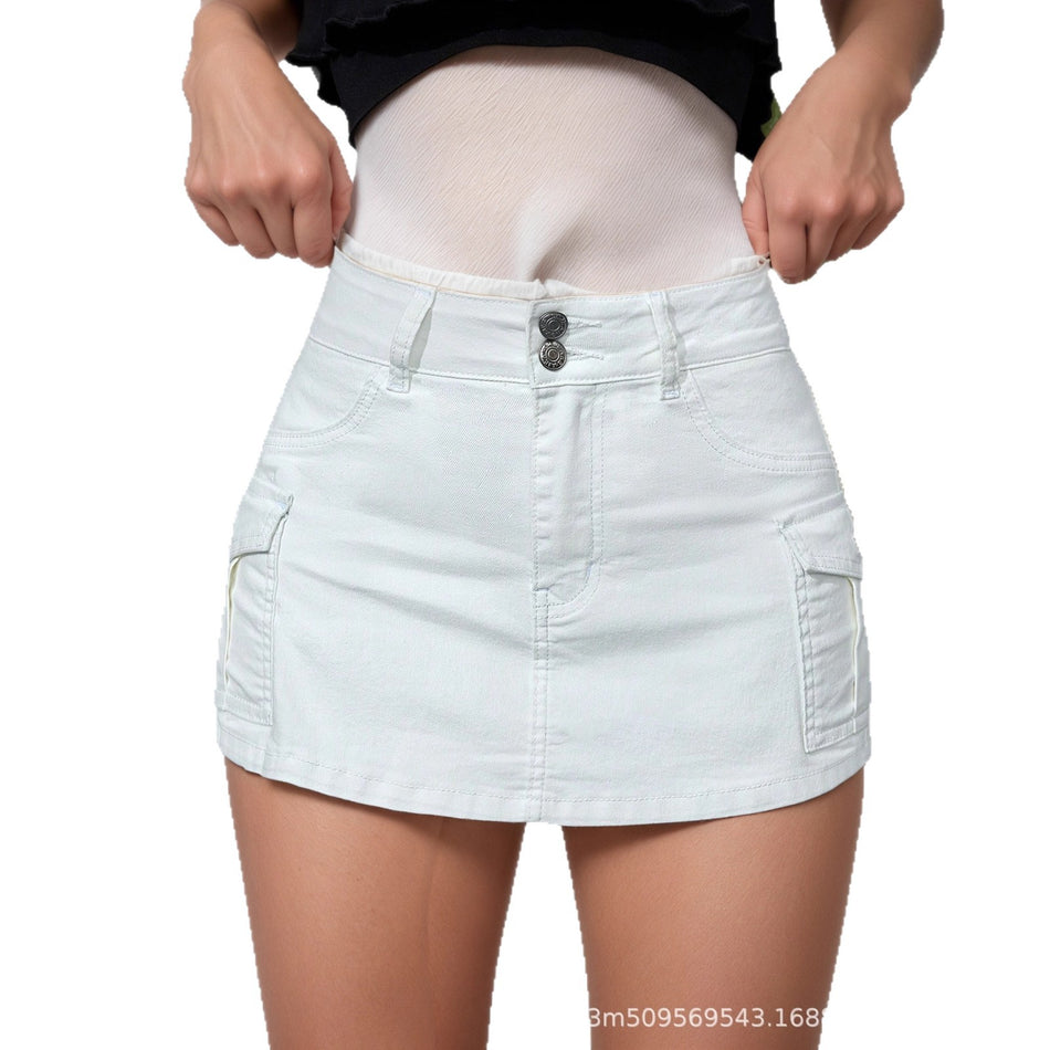 European American Street Style Slim Fit Bodycon Skirt Womens