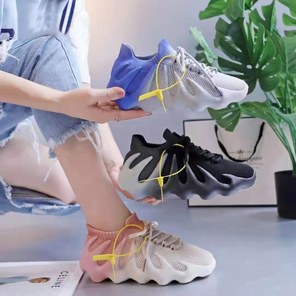 2024 Octopus Mesh Colorblock Coconut Sneakers for Women