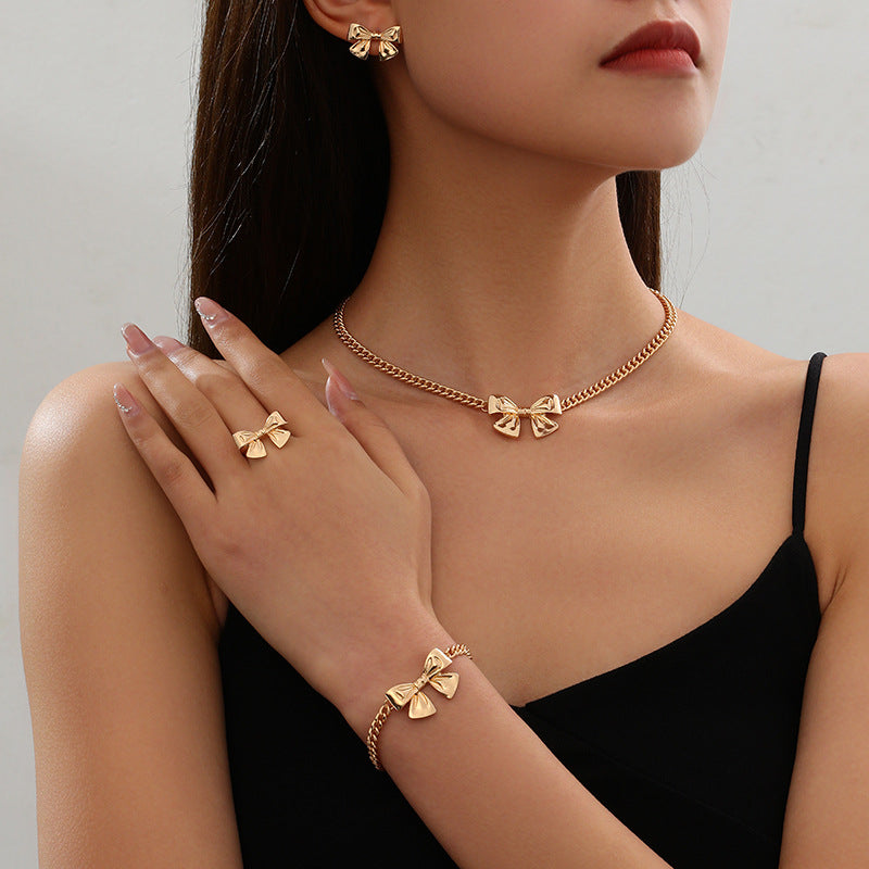 Women’s Bow Jewelry Set