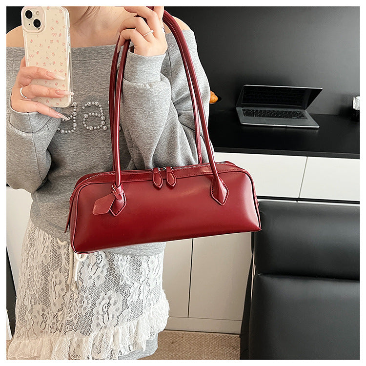 French Dachshund Baguette Shoulder Bag