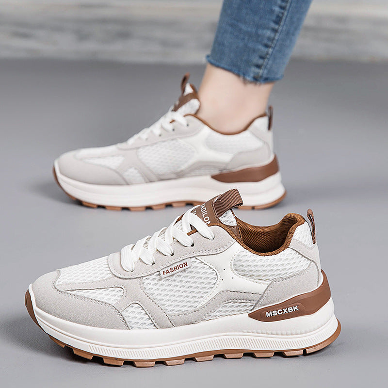 Mesh Breathable Dad Sneakers for Women