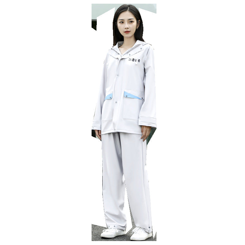 Men’s Rain Suit Set – Jacket & Pants for Riders