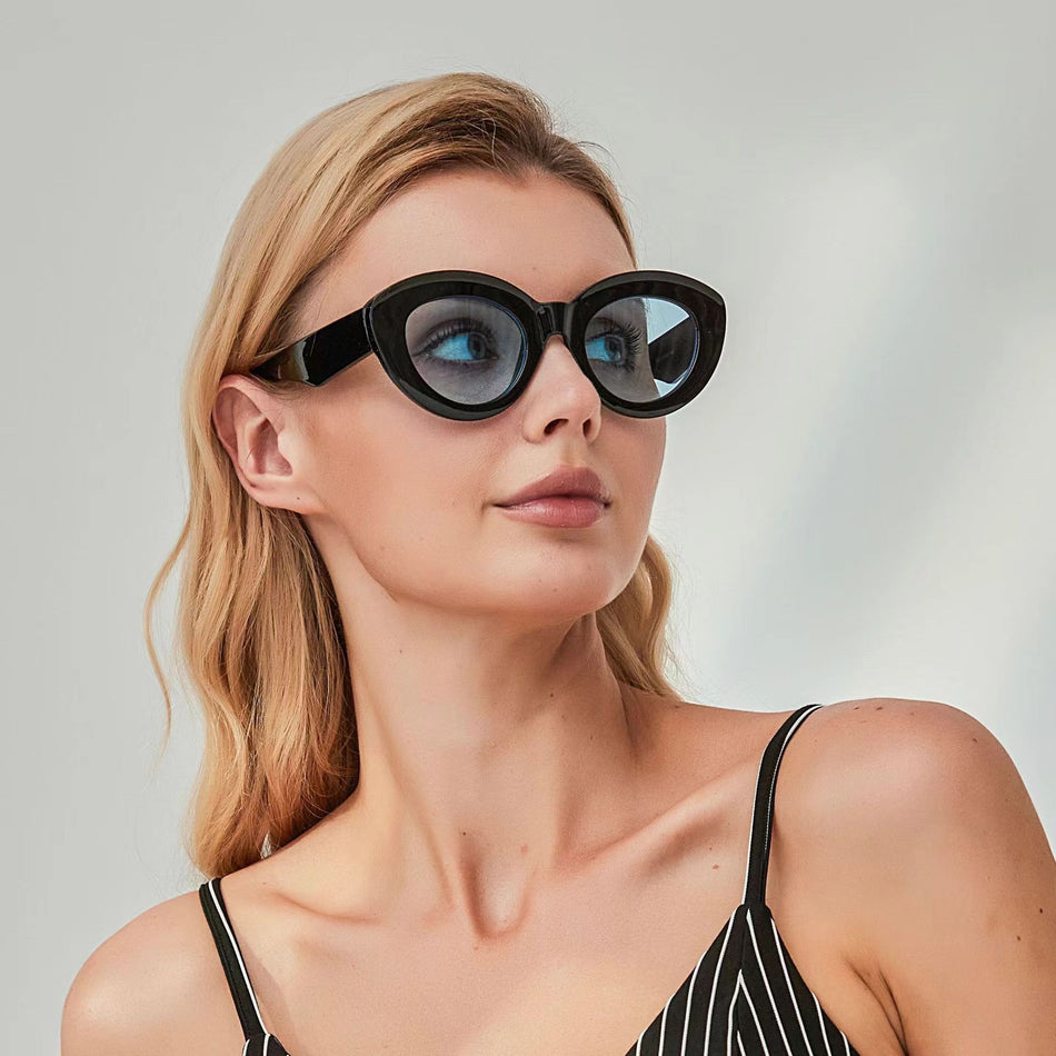Net Red Cat Eye Sunglasses