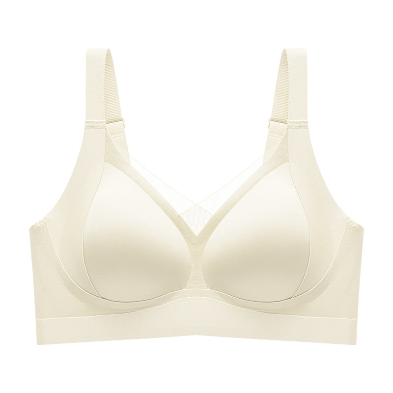 Seamless Liquid Foundation Bra with Anti Gravity Fixed Cup Support
