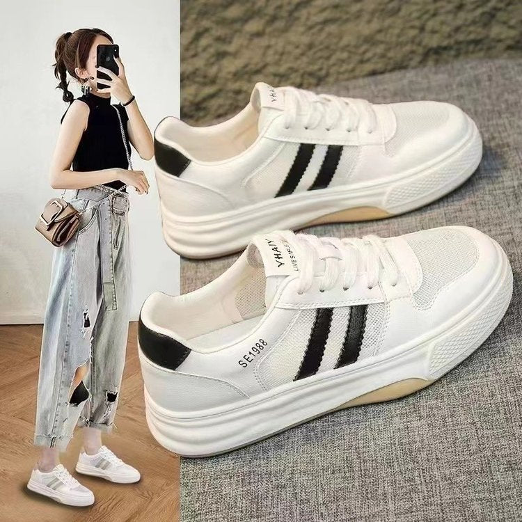 Women's Mesh White Sneakers