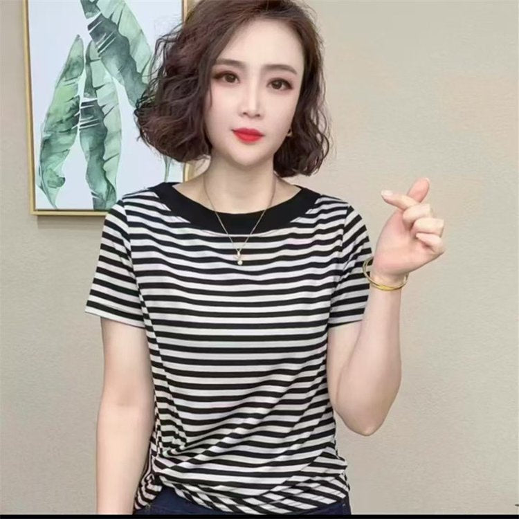 Trending Color Block T-Shirt for Women