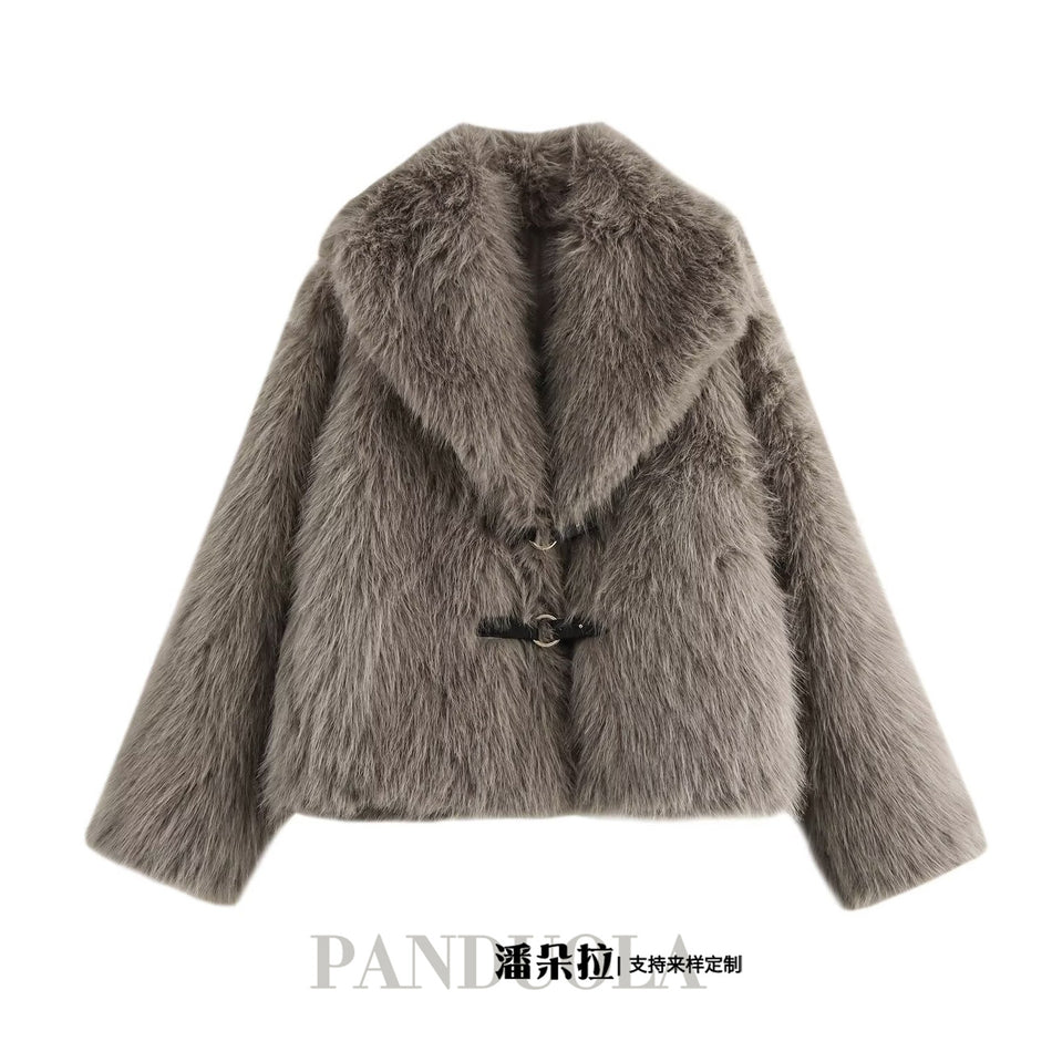 Women’s Faux Fur Short Jacket