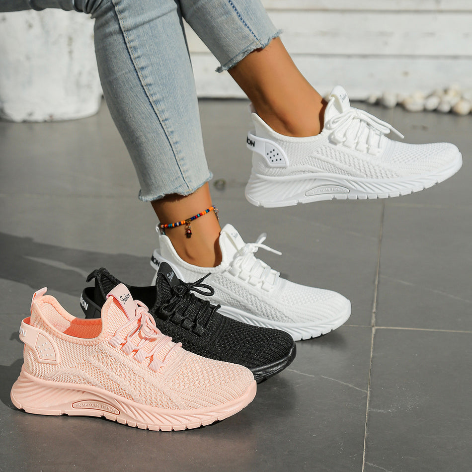 Woven Mesh Sneakers