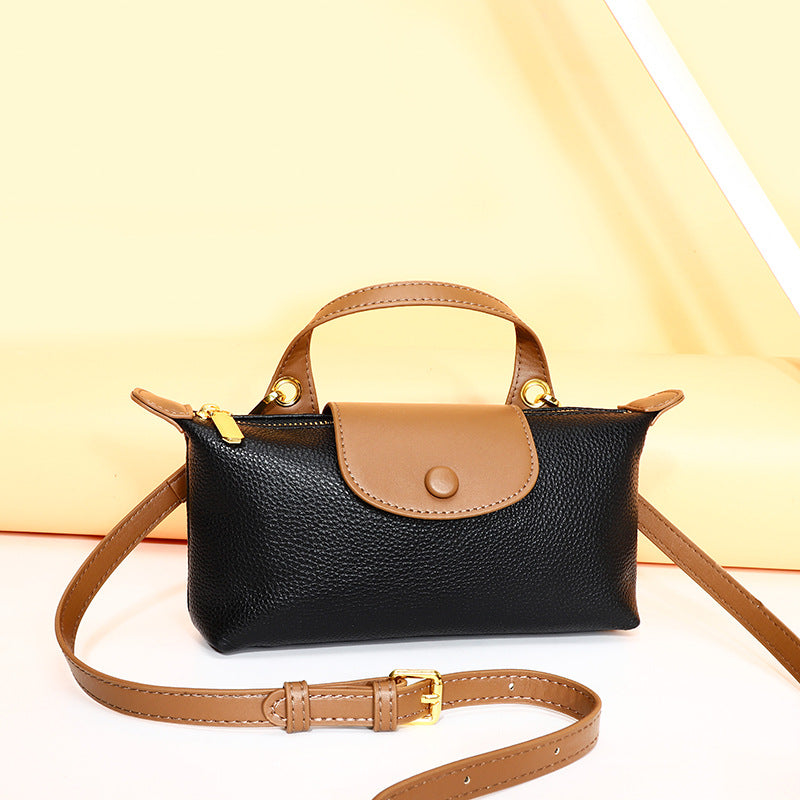Retro Genuine Leather Crossbody – Fashion Shoulder Bag