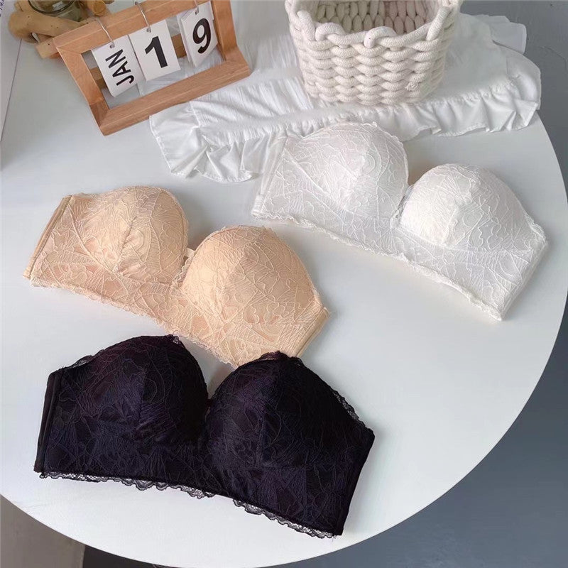 Pack of 2 Women’s Strapless Lace Push-Up Bras
