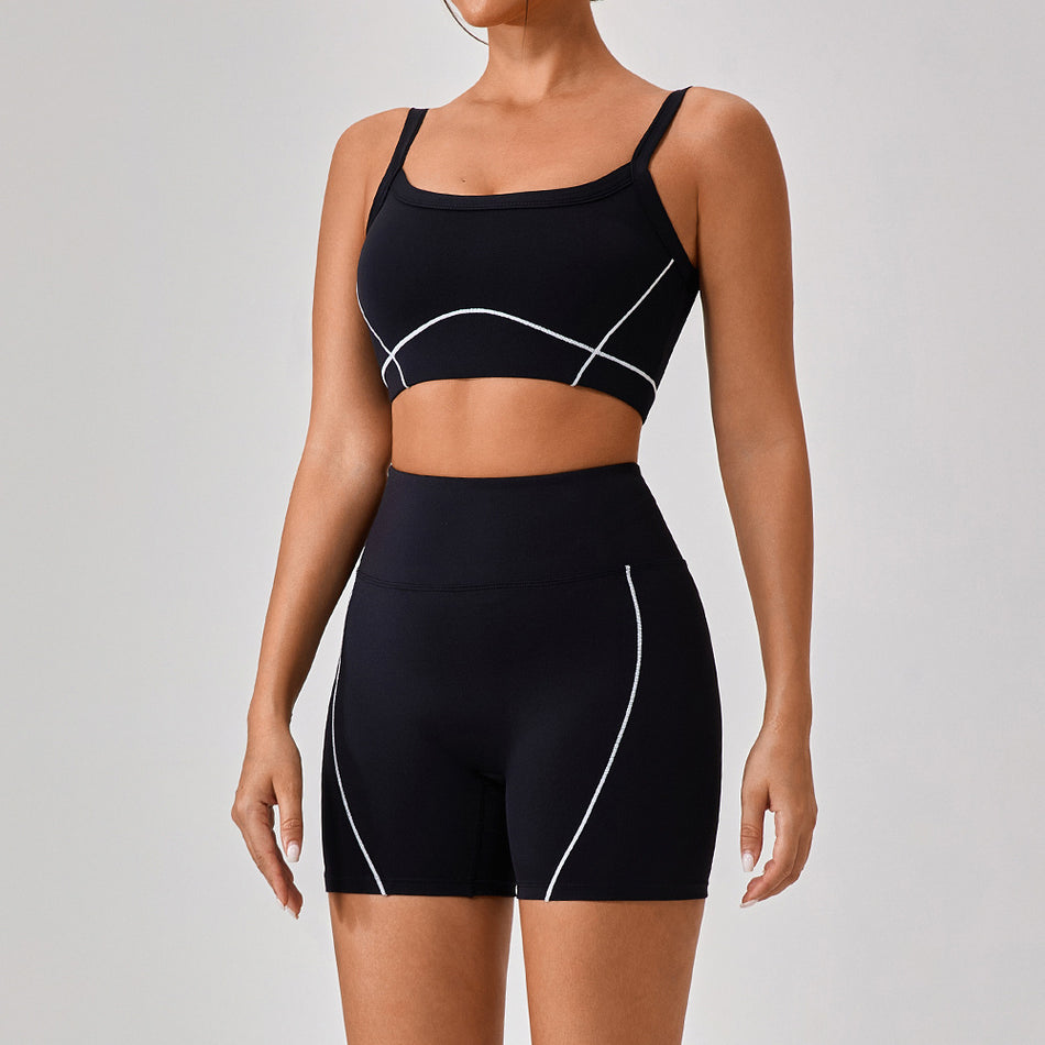 Women’s Contrast Yoga Set – Stylish, Comfy & Supportive