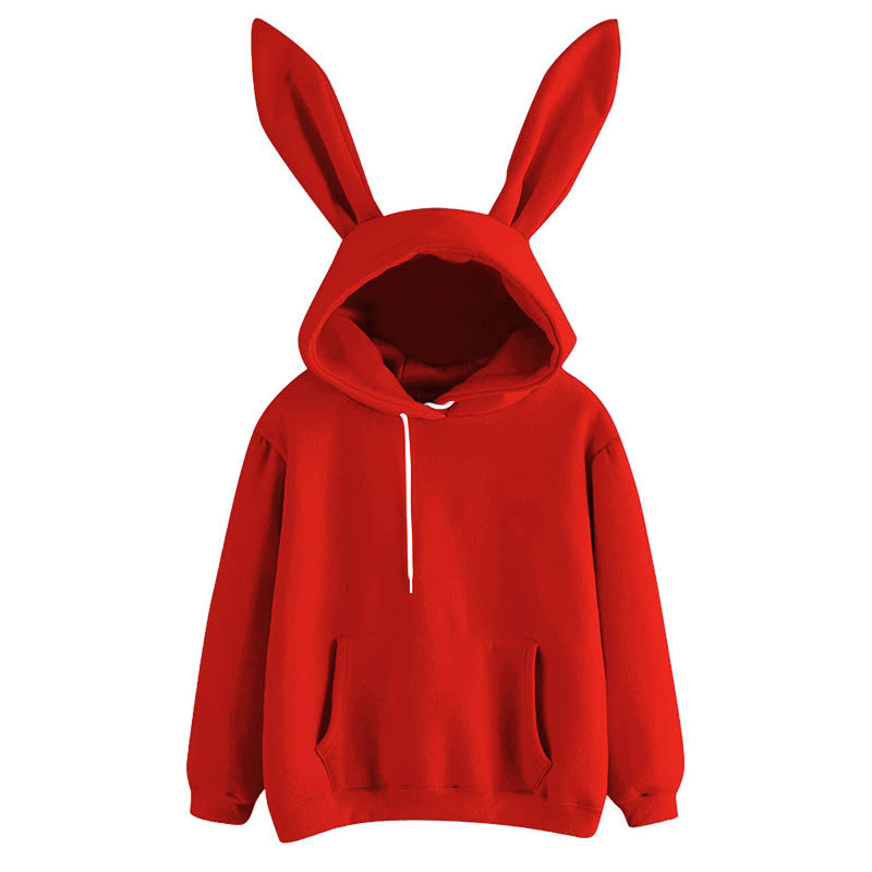 Harajuku Rabbit Hoodie Women’s Autumn Loose Casual Sweatshirt