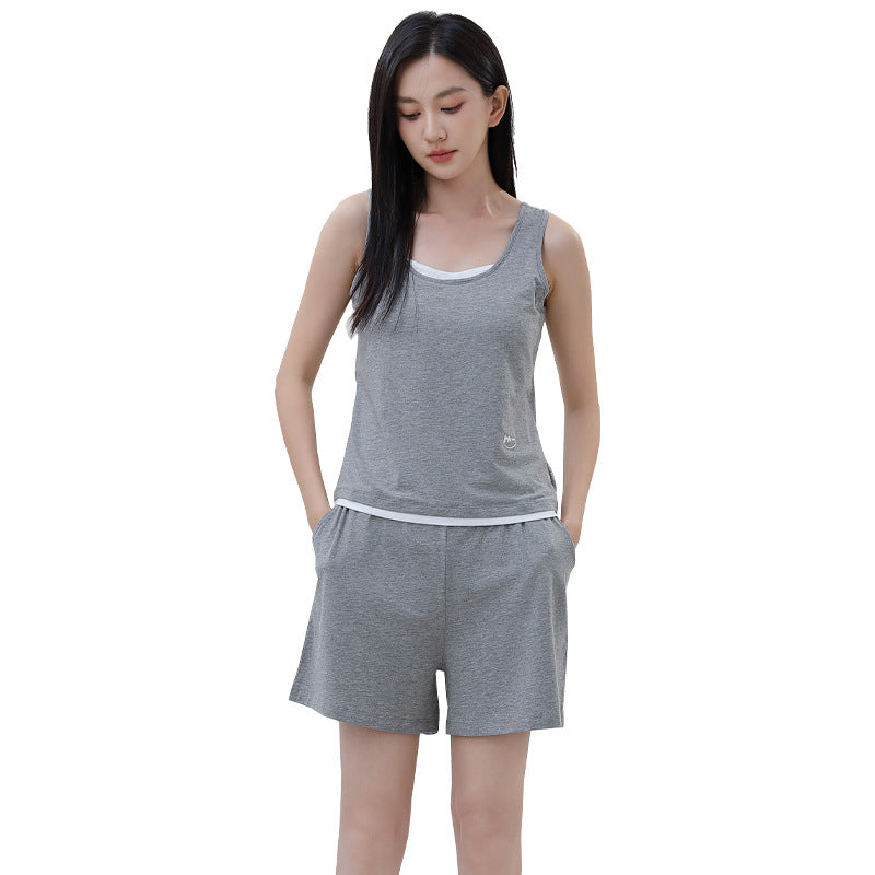 Modal Vest Pajama Set