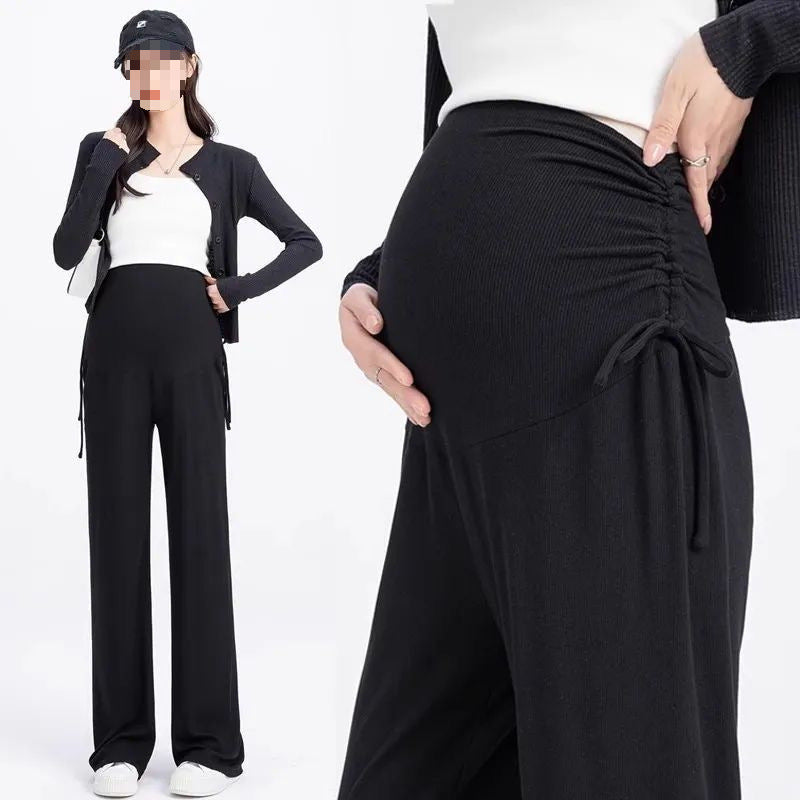 Petite Maternity Drawstring Pants