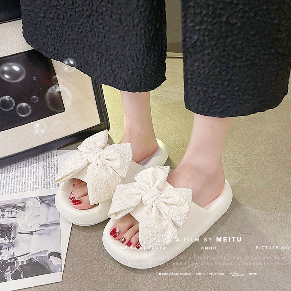 Sole Bow Slippers – Women’s Summer Sweet Sandals