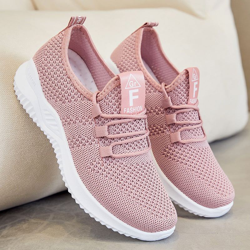 Women’s Spring Lightweight Breathable Soft Sole Sneakers