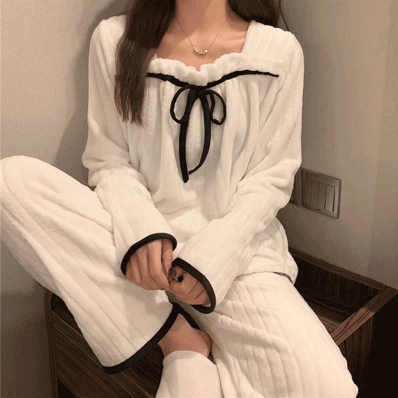 Women’s 2023 Coral Fleece Winter Pajama Set