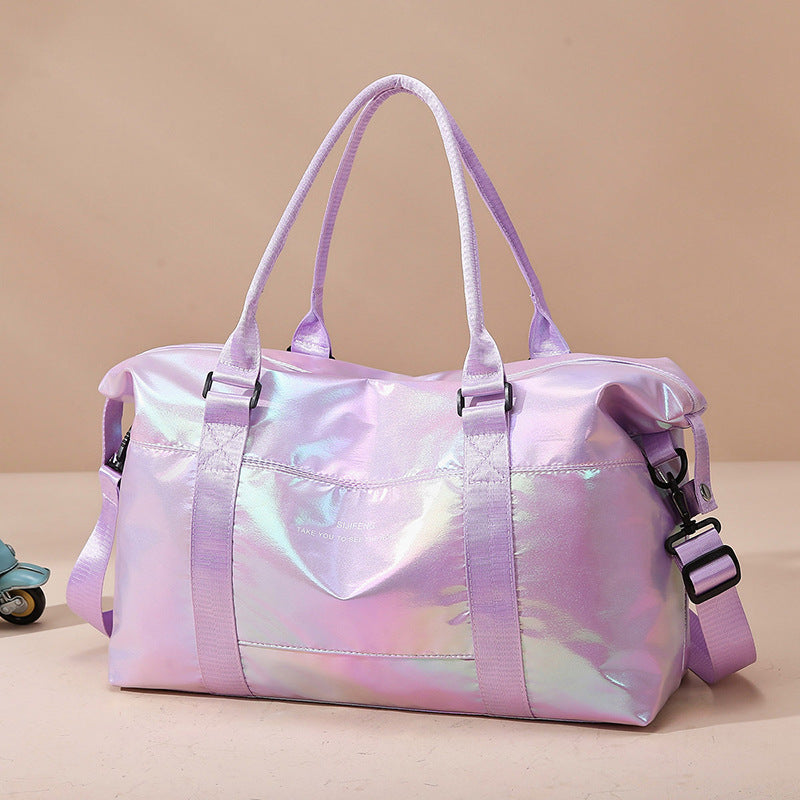 Glossy Gym Travel Bag – Sleek Boarding Buddy