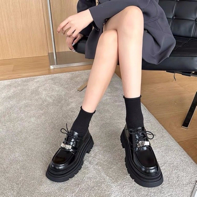 British Style JK Leather Loafers